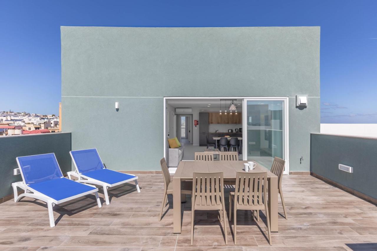 Unique Penthouse With Private Heated Jacuzzi, Close To Restaurants And Night Life Is-Swieqi Zewnętrze zdjęcie